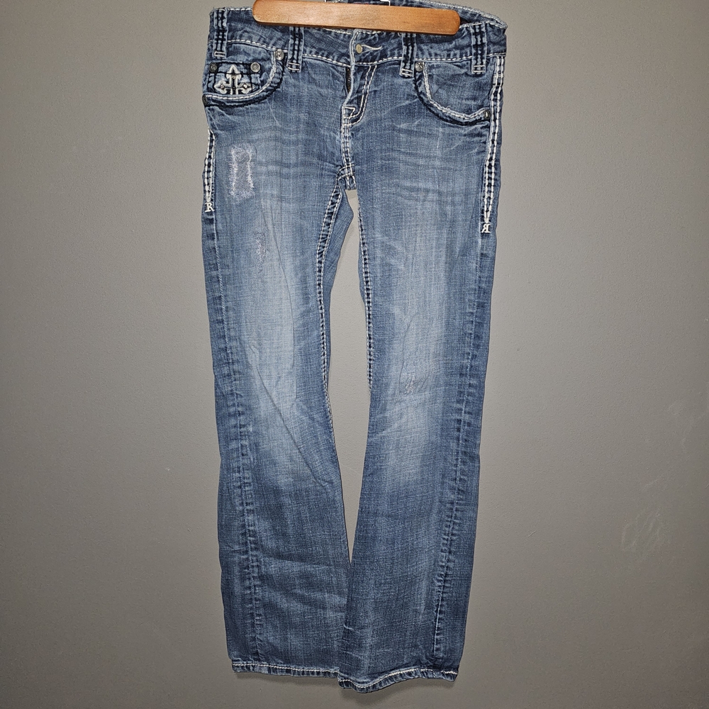 Rock On Cowgirl Blue Boot Cut Jeans